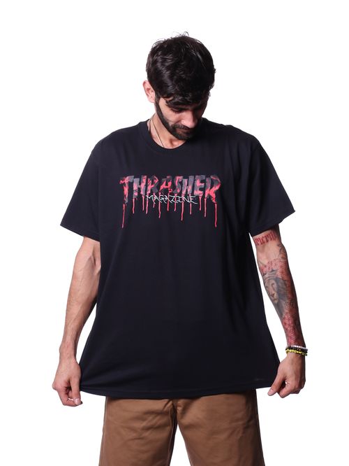 Camiseta Thrasher Blood Drip