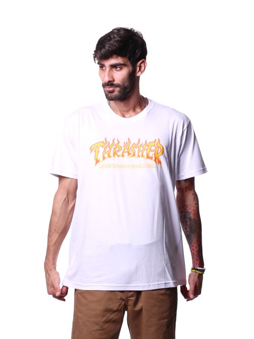 Camiseta Thrasher Fire Logo