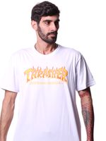 Camiseta-Thrasher-Fire-Logo-Branco