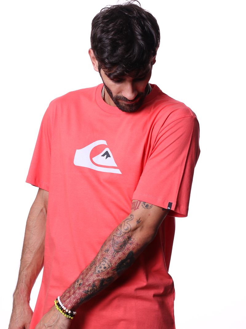 Camiseta-Quiksilver-Logo-Colors-Vermelho