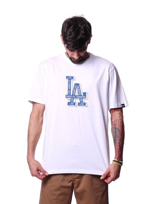 Camiseta New Era Regular Los Angeles Dodgers Core MLB