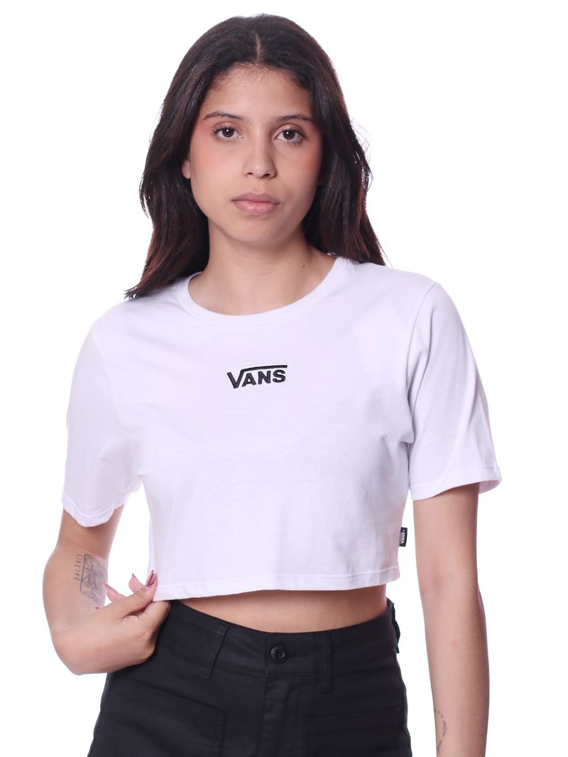 Camiseta-Vans-Flying-V-Crew-Branco