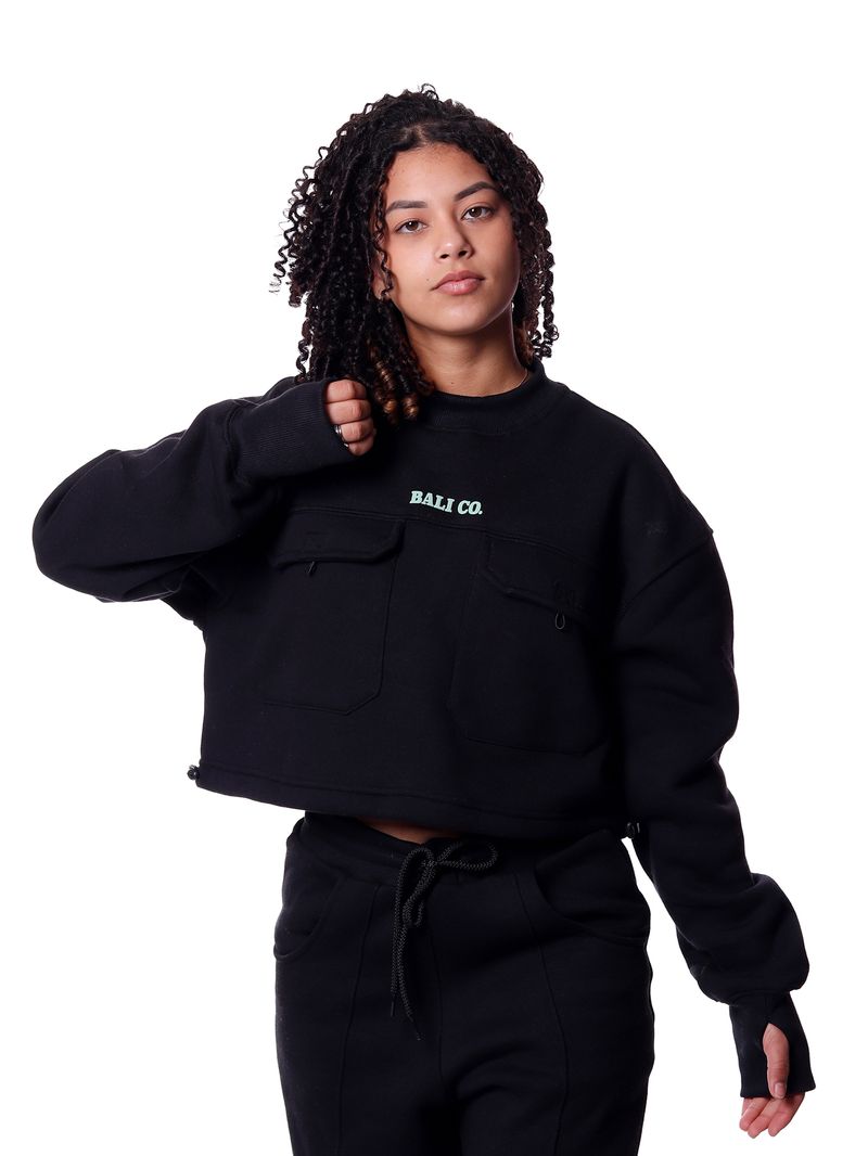 Moletom-Cropped-Bolso-Duplo-Preto