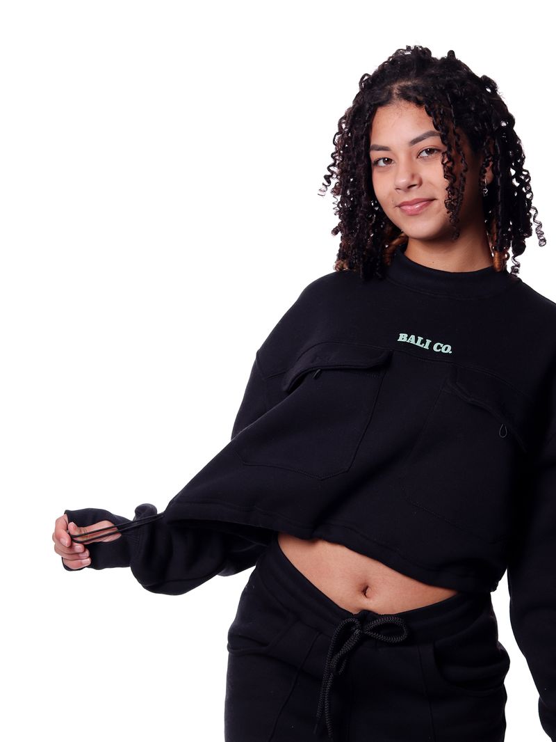 Moletom-Cropped-Bolso-Duplo-Preto
