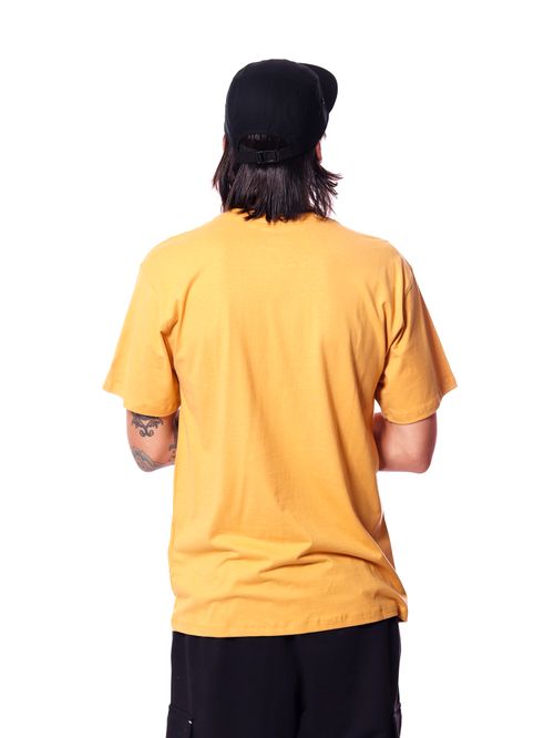 Camiseta Champion Logo C Ink Fall Gold