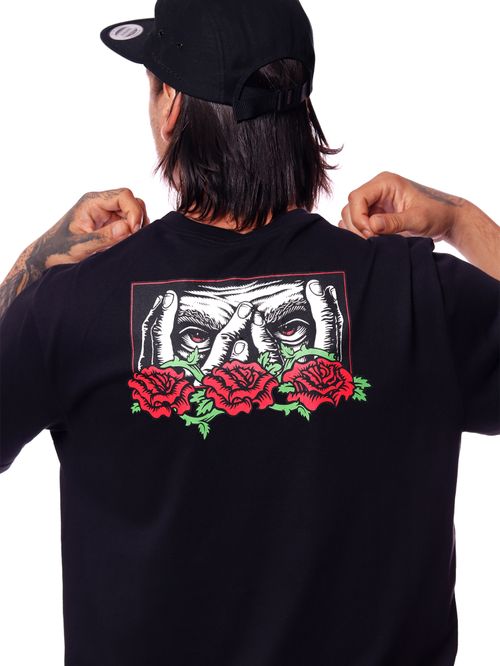 Camiseta Santa Cruz Dressen Roses Face SS