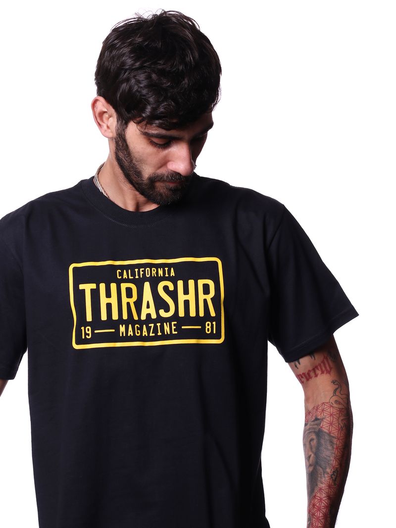 Camiseta-Thrasher-License-Plate-Preto