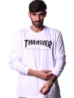 Camiseta-Manga-Longa-Thrasher-Skate-Mag-Branco