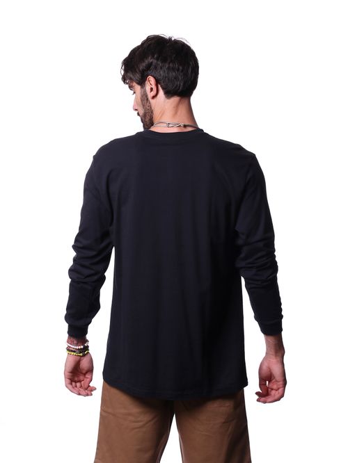 Camiseta Manga Longa Thrasher Flame Logo