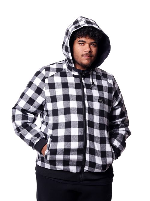 Jaqueta Plus Size Bali Hai Dupla Face Flanelada