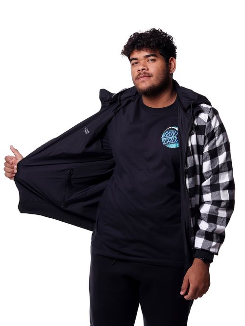 Jaqueta Plus Size Bali Hai Dupla Face Flanelada