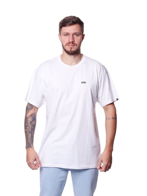 Camiseta vans white/black