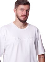 Camiseta-Champion-Script-Off-white