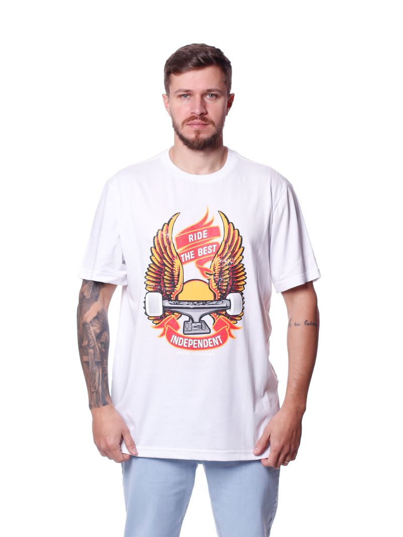 Camiseta-Independent-Ride-Free-Branco