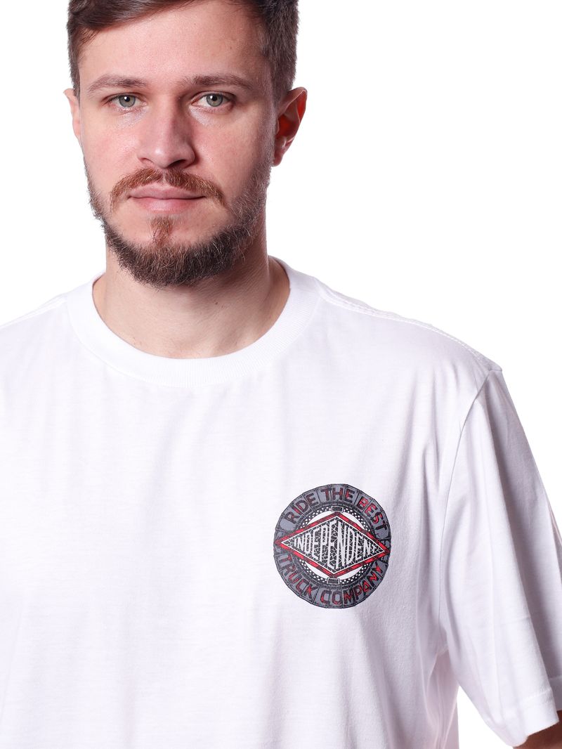 Camiseta-Independent-Mako-Tile-Summit-Branco