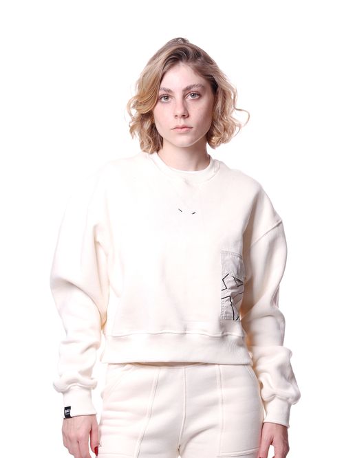 Moletom Cropped Careca Hibrid Star