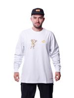 Camiseta-Ous-Street-Fighter-Long-Sleeve-Dhalsim-Branco