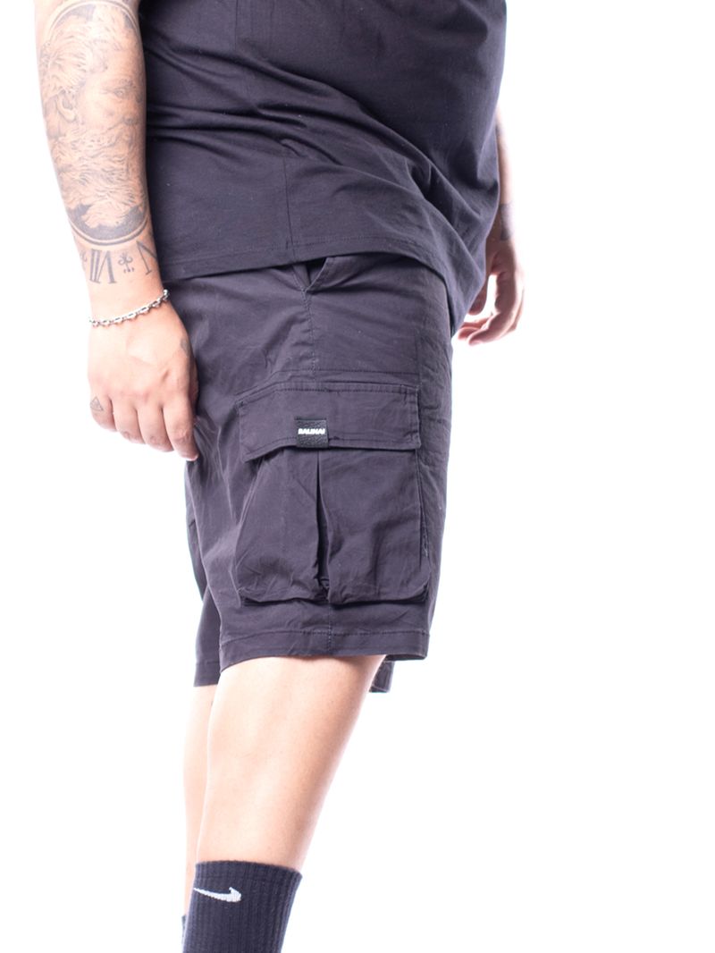 Bermuda-Plus-Size-Bali-Hai-Cargo-Preto