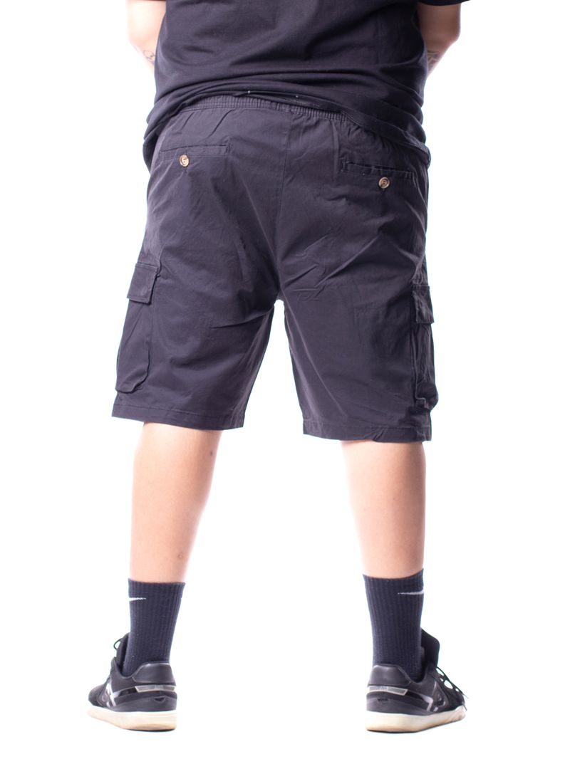 Bermuda-Plus-Size-Bali-Hai-Cargo-Preto