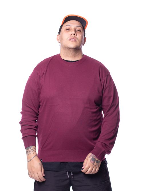 Suéter Plus Size Bali Hai Gola Careca