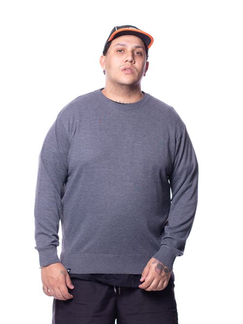 Suéter Plus Size Bali Hai Gola Careca