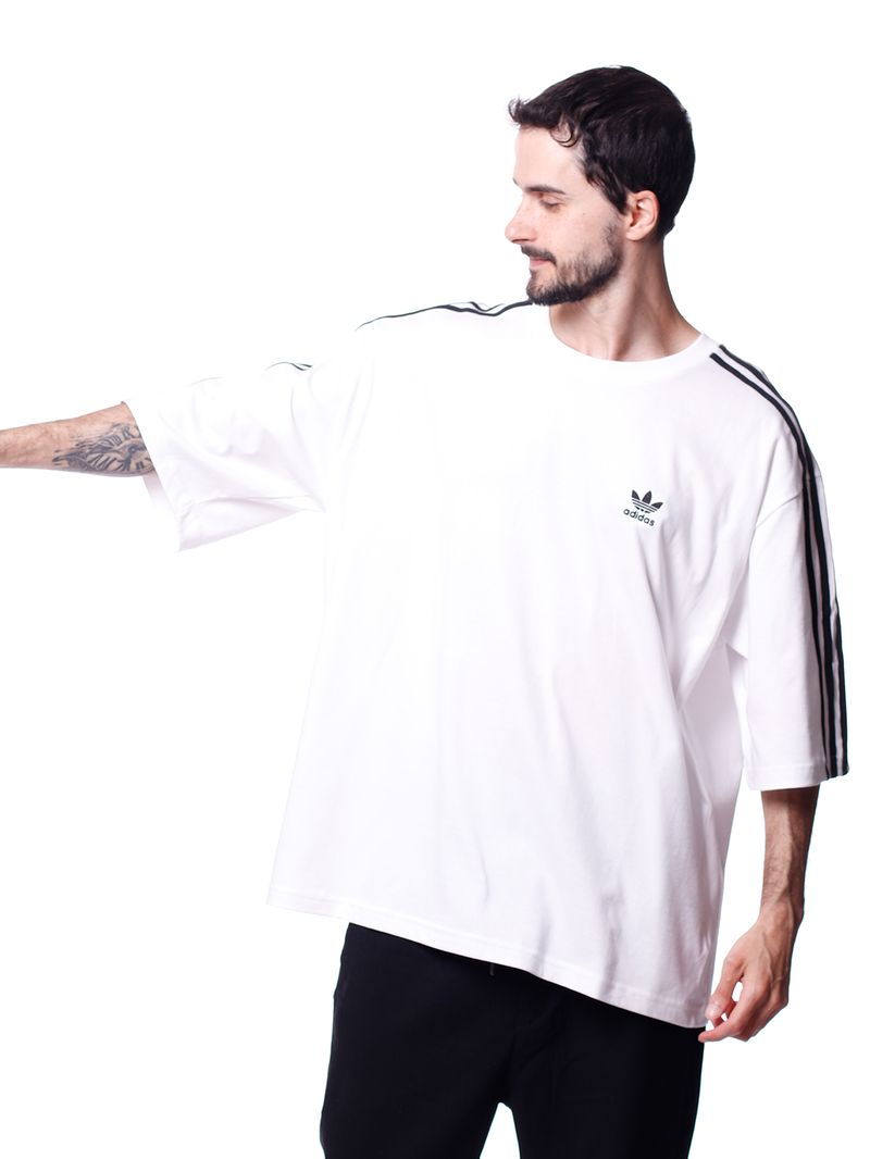 Camiseta Adidas Oversized White P