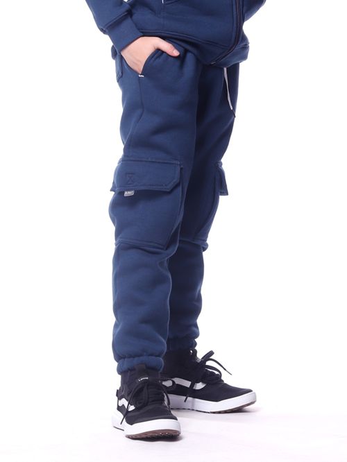 Calça Infantil Jogging Cargo Bali Hai Basic