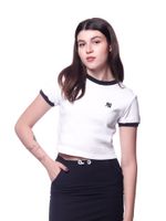Camiseta-Feminina-Cropped-New-Era-New-York-Yankees-Branco