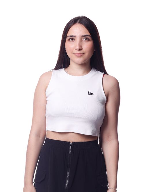 Camiseta Cropped Feminina New Era Flag