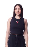 Camiseta-Cropped-Feminina-New-Era-Chicago-Bulls-Preto