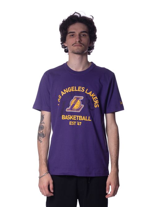 Camiseta Regular New Era NBA Los Angeles Lakers Core
