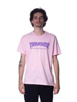Camiseta-Thrasher-Outlined-Rosa