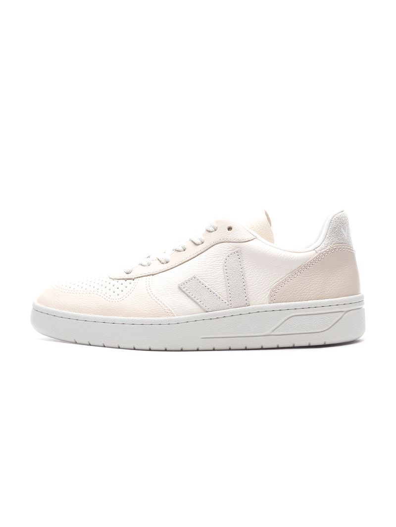 Tenis-Veja-V-10-Chromefree-Leather-Multico-cashew-pierre