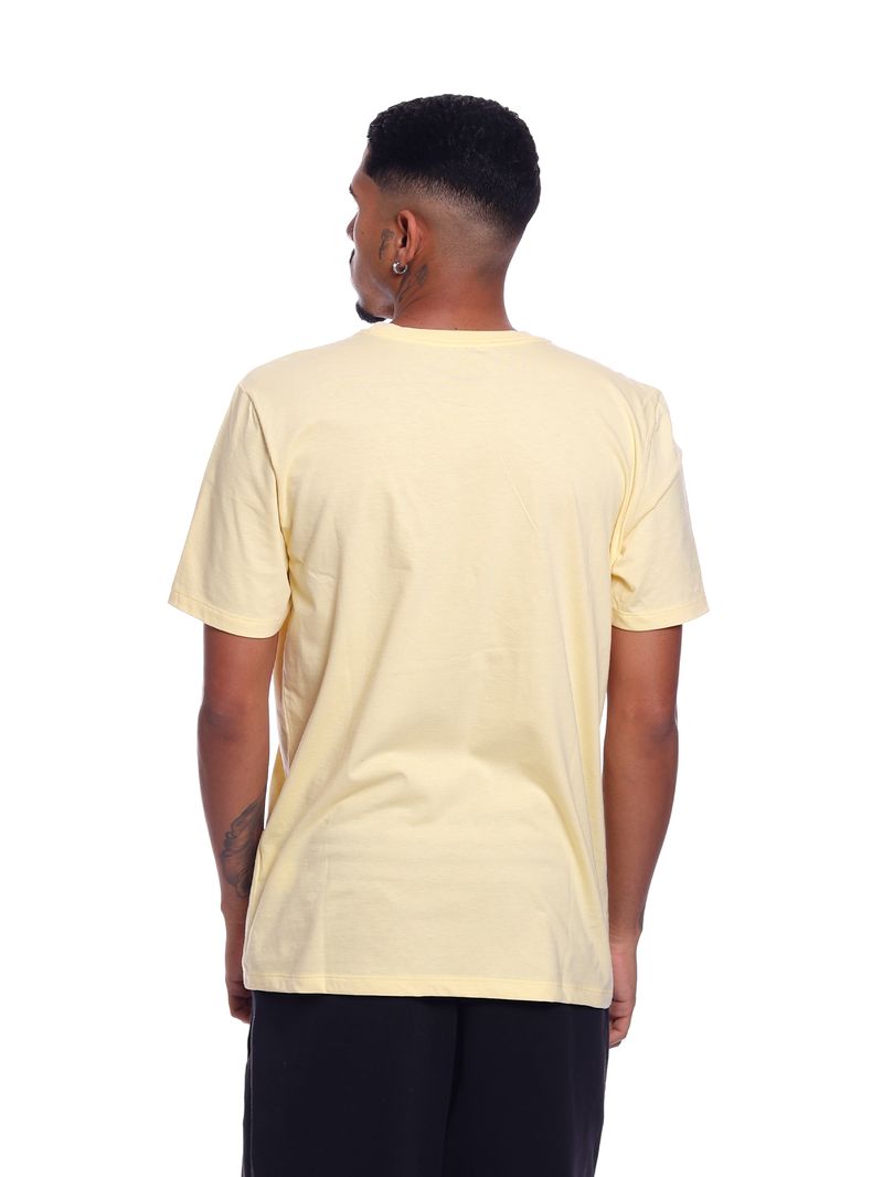 Camiseta-New-Era-Regular-Branded-Color-in-Color-Amarelo
