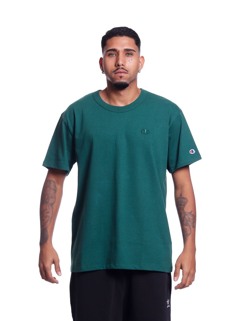 Camiseta-Champion-Logo-C-Pine-depths