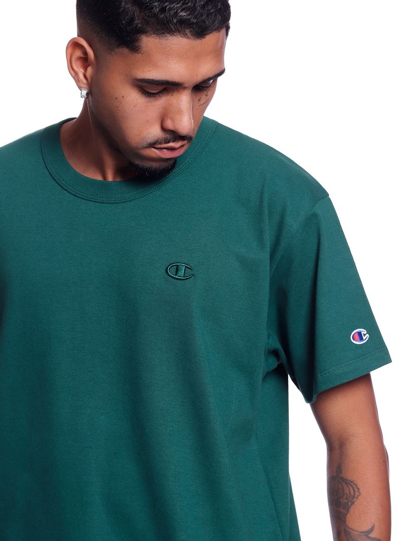 Camiseta-Champion-Logo-C-Pine-depths