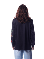 Camiseta-Manga-Longa-Bali-Hai-Rosa-de-Espinhos-Preto