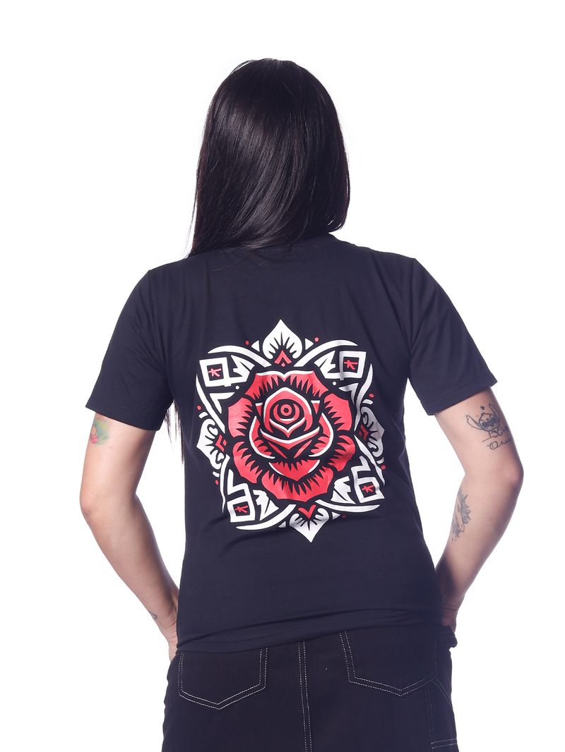 Camiseta-Bali-Hai-Big-Rose-Old-School-Preto-