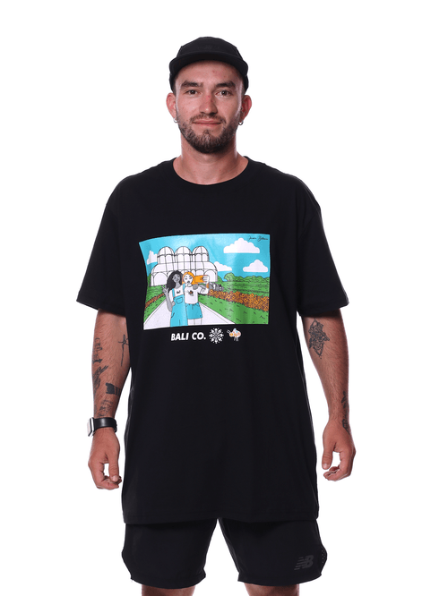 Camiseta Bali Hai Drop Lala Botanico