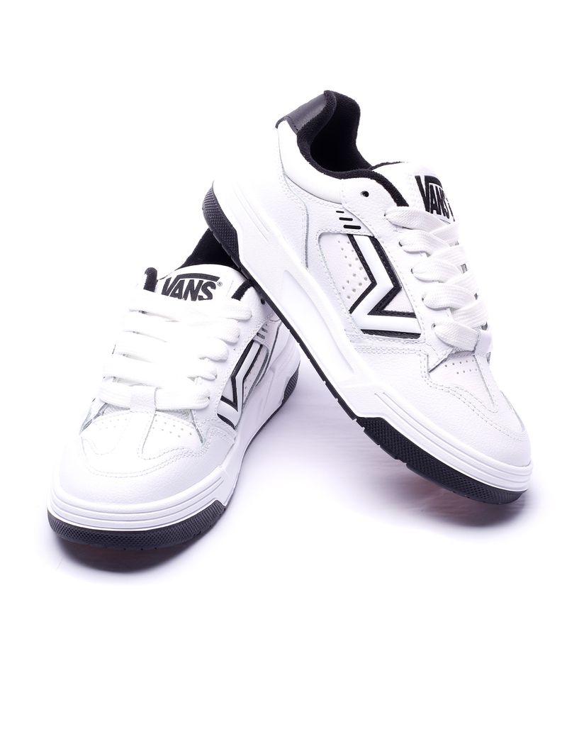 Tenis-Vans-Upland-White-black