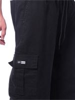 Calca-Bali-Hai-Balao-Cargo-Sarja-Preto