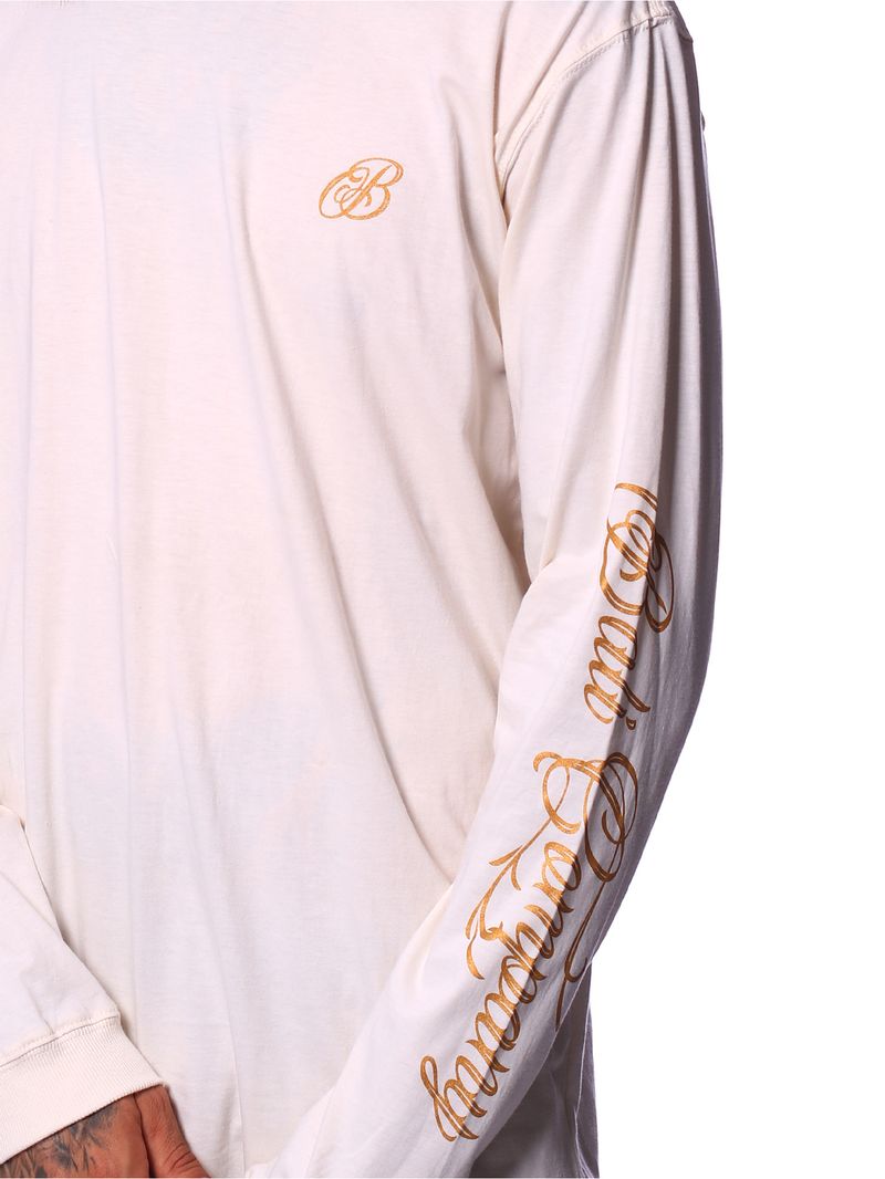 Camiseta-Manga-Longa-Bali-Hai-Gold-Off-white