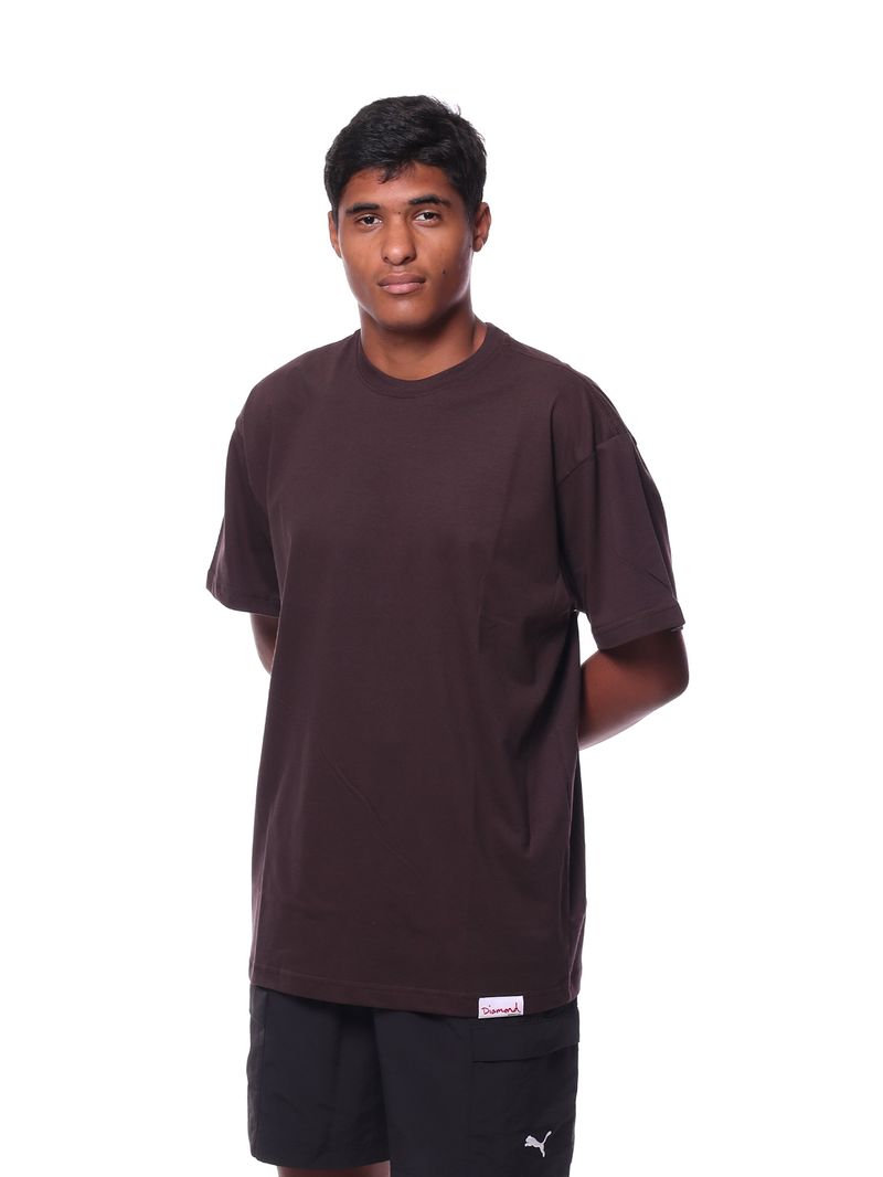 Camiseta-T-Shirt-Diamond-Fashion-Brown