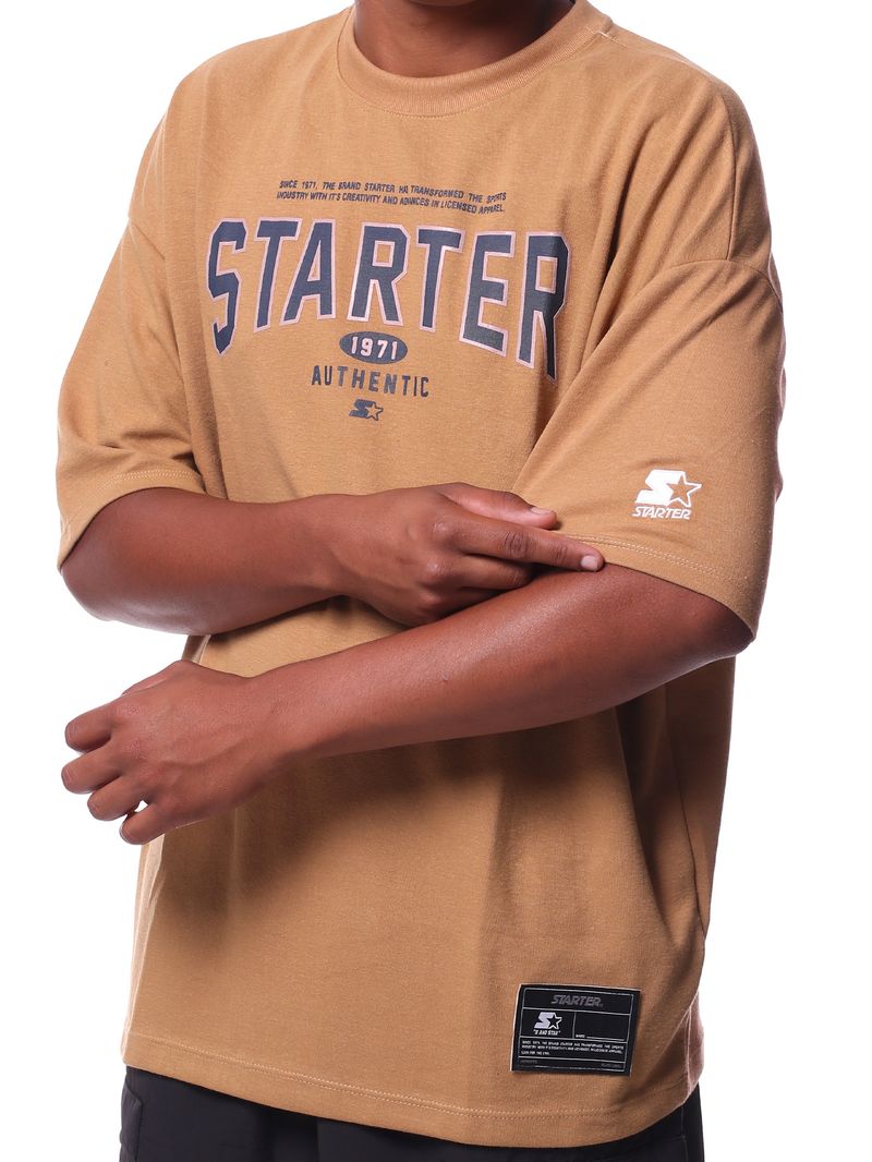 Camiseta-Starter-Since-Caramelo