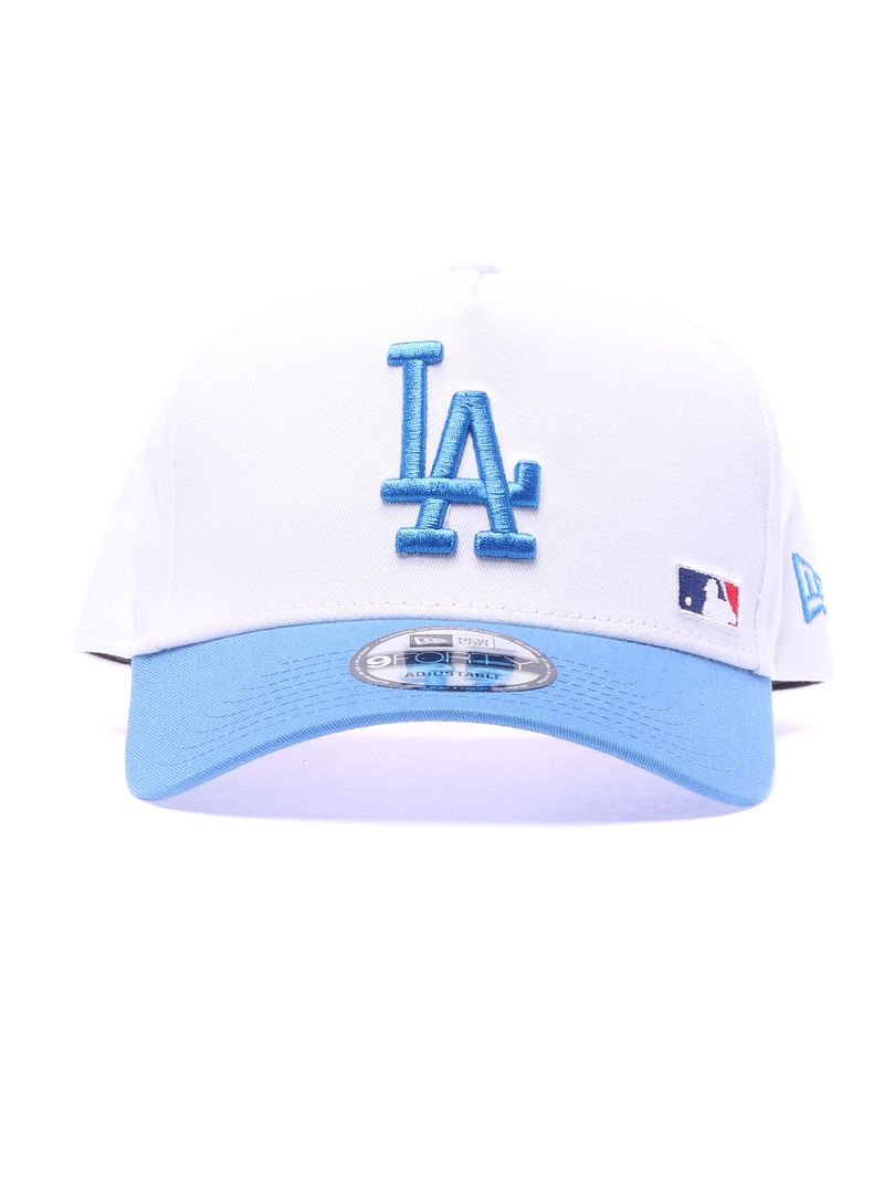 Bone-New-Era-9FORTY-A-Frame-MLB-Los-Angeles-Dodgers-Institutional-Style-Branco