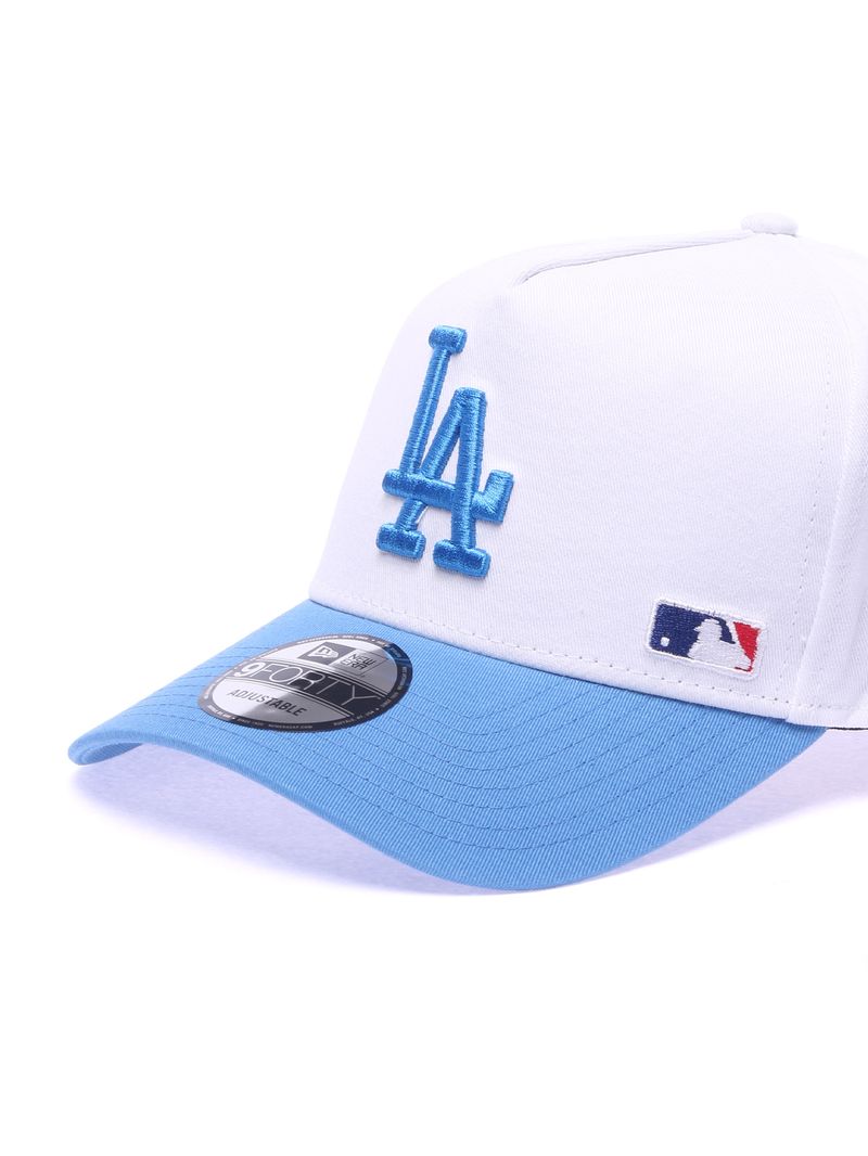 Bone-New-Era-9FORTY-A-Frame-MLB-Los-Angeles-Dodgers-Institutional-Style-Branco