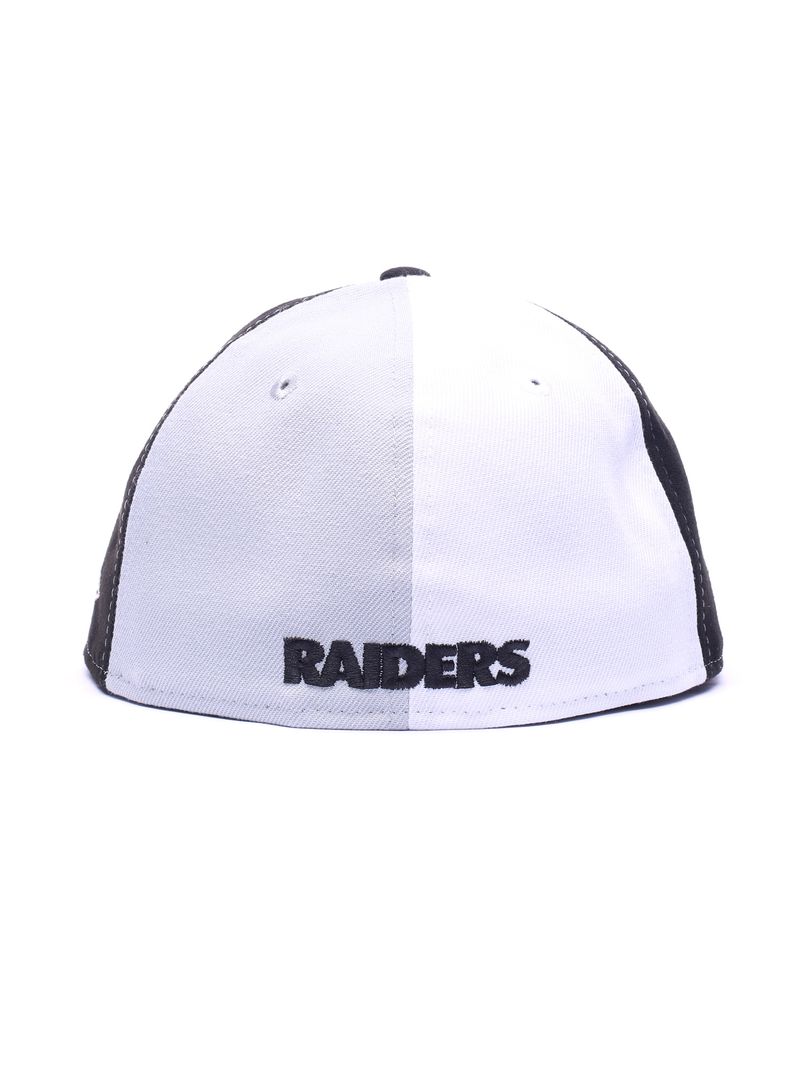 Bone-New-Era-59FIFTY-Fitted-Low-Profile-Las-Vegas-Raiders-Sideline-2023-Preto