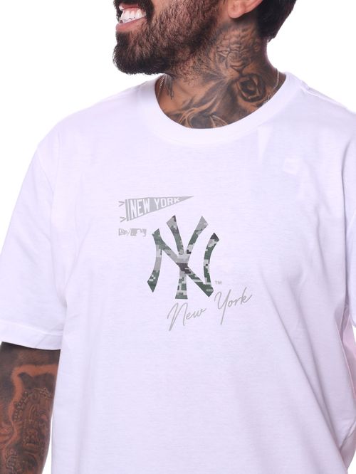 Camiseta New Era Camo New York Yankees
