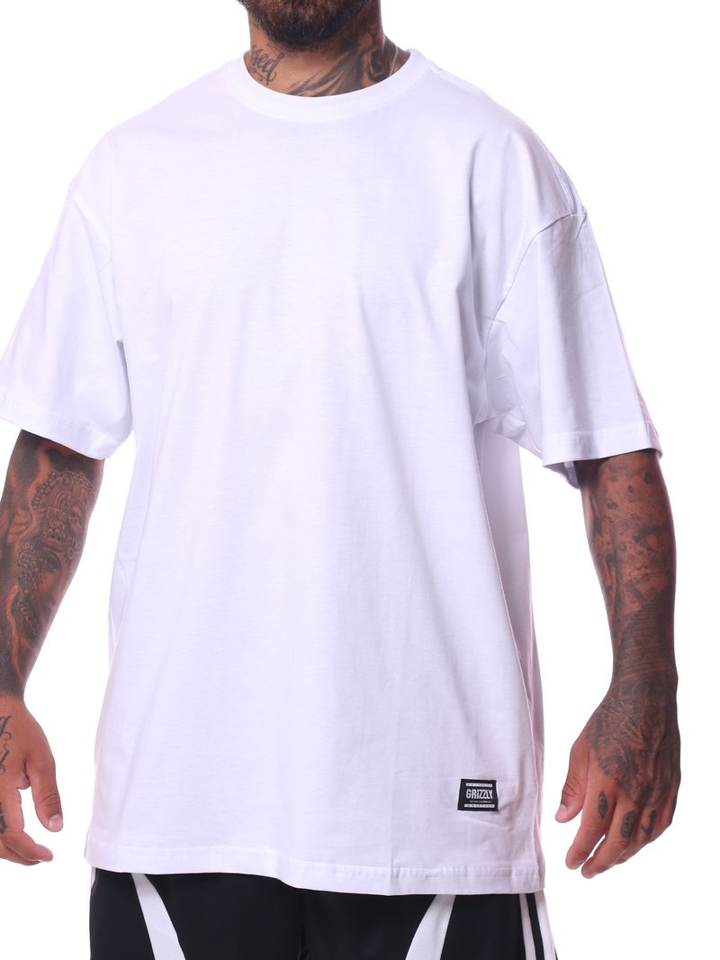 Camiseta-T-Shirt-Grizzly-Blank-SS-Tee-White
