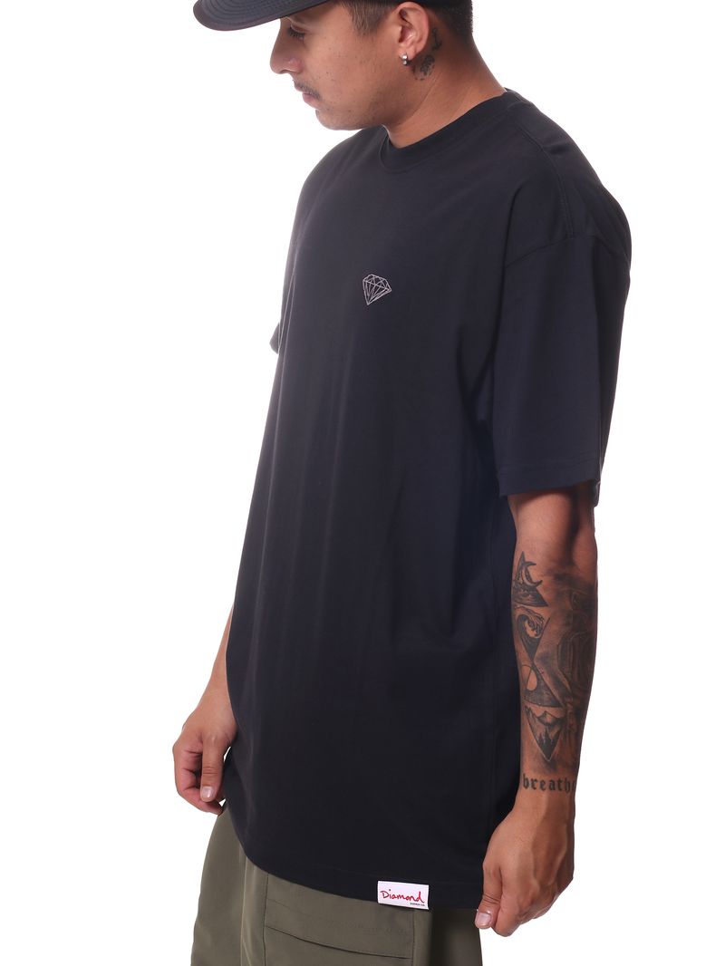 Camiseta-T-Shirt-Diamond-Brilliant-Black